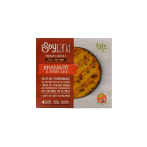 MEDALLON AMARANTO Y TOMATE SOYLAND X300G