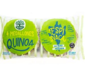 MEDALLONES DE QUINOA ESPINACA X4Unid