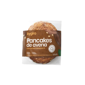 PANCAKES DE AVENA CON CACAO Y CHOCOLATE X6U X420G