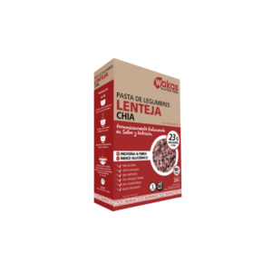 PASTA LEGUMBRES LENTEJAS Y CHIA X250G